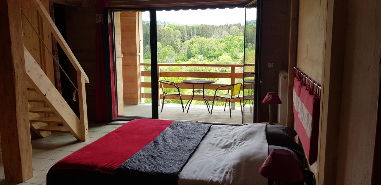 Le Jura En Toutes Saisons Piscine, Spa, Location Vtt, Balades 2Cv, Climatisation Bonlieu Exterior photo
