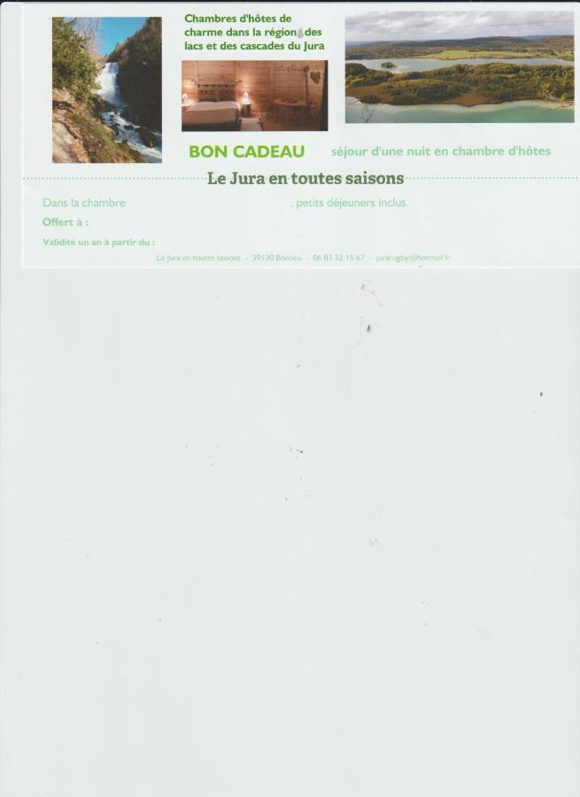 Le Jura En Toutes Saisons Piscine, Spa, Location Vtt, Balades 2Cv, Climatisation Bonlieu Exterior photo