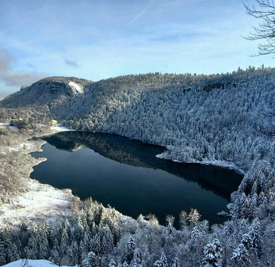 Le Jura En Toutes Saisons Piscine, Spa, Location Vtt, Balades 2Cv, Climatisation Bonlieu Exterior photo